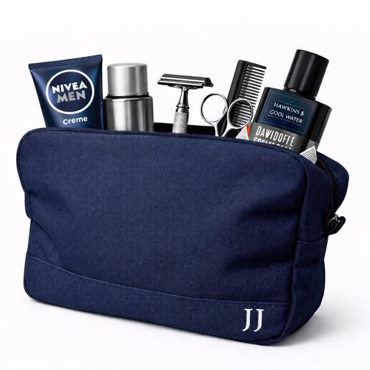 Personalised Mens Wash Toiletry Bag