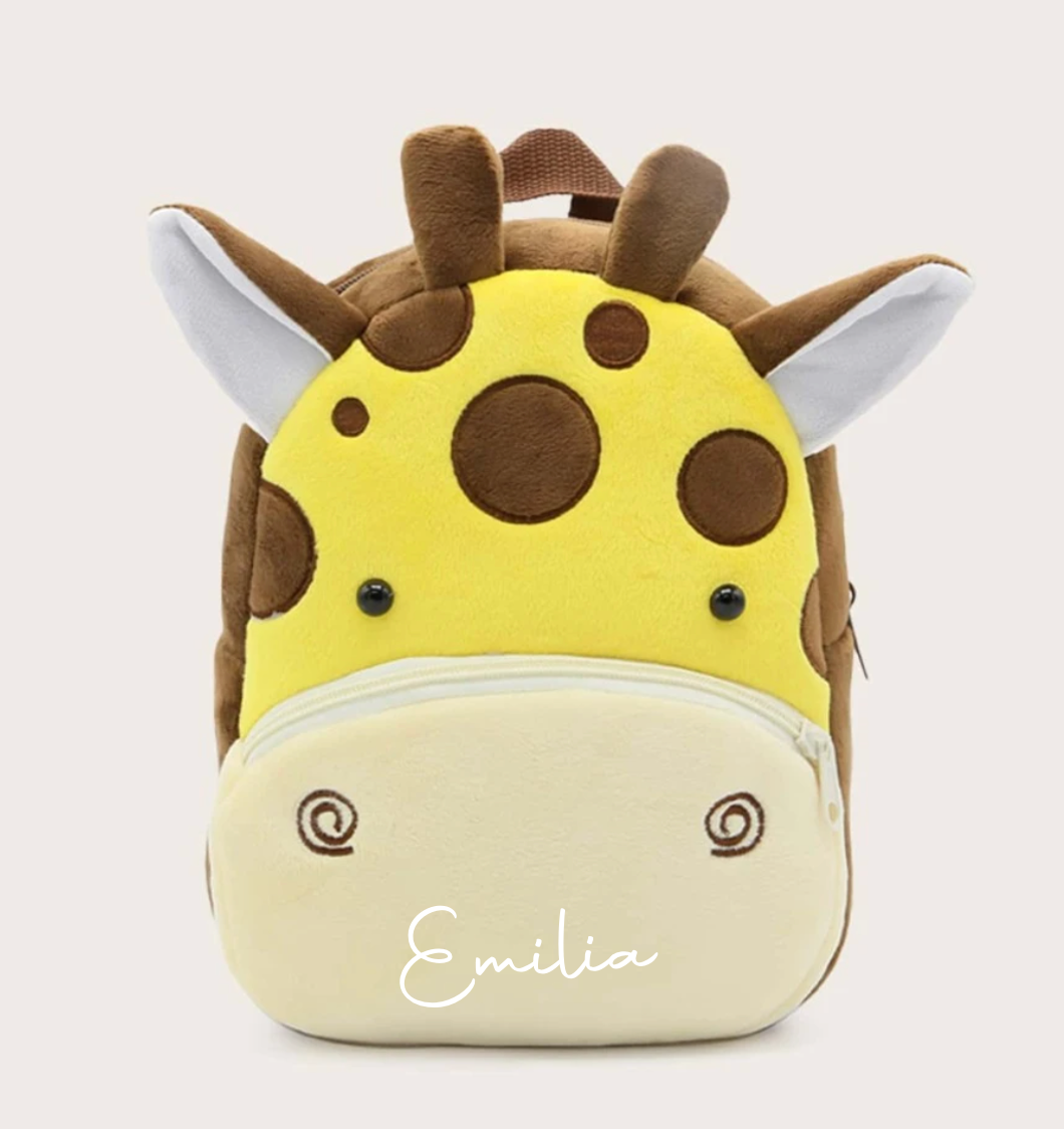 *SALE* Personalised Childrens Animal Soft Backpack Rucksack