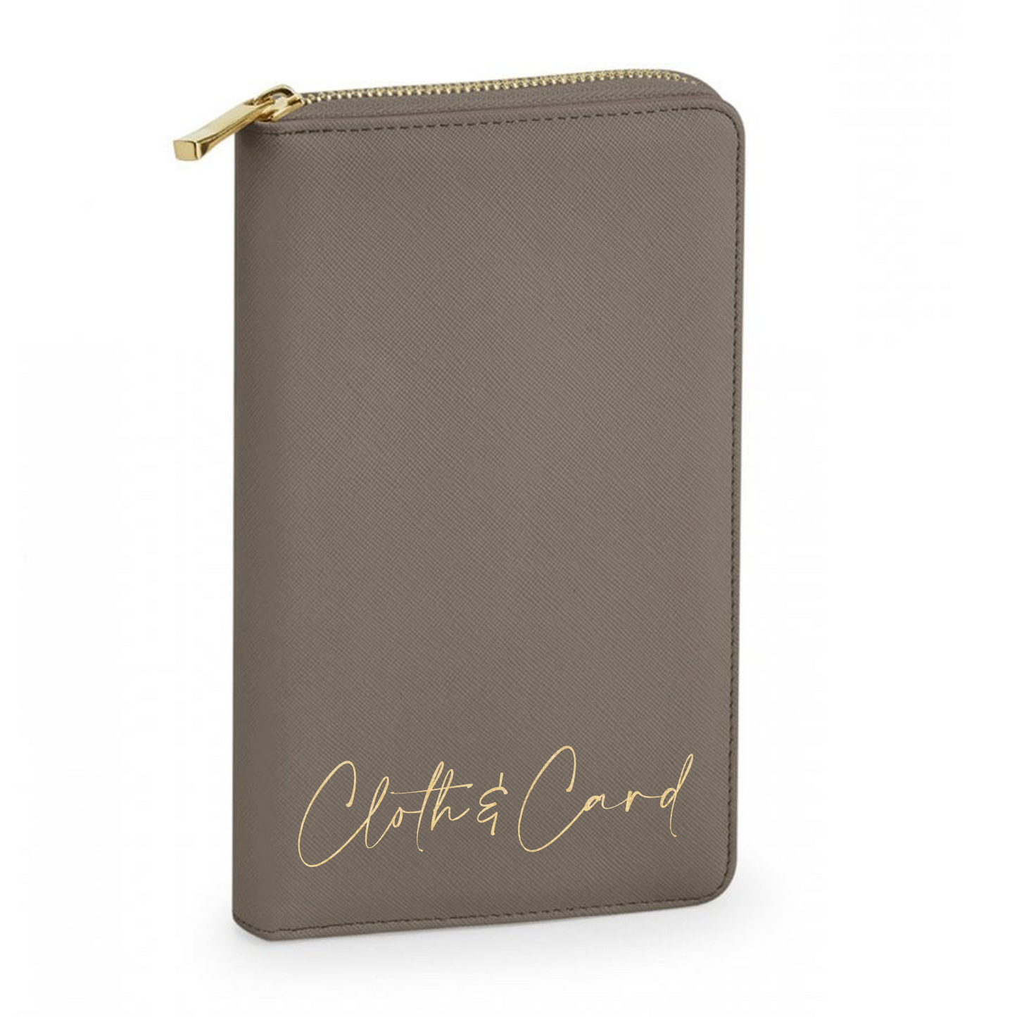 Logo Printed Saffiano Jewellery wallet