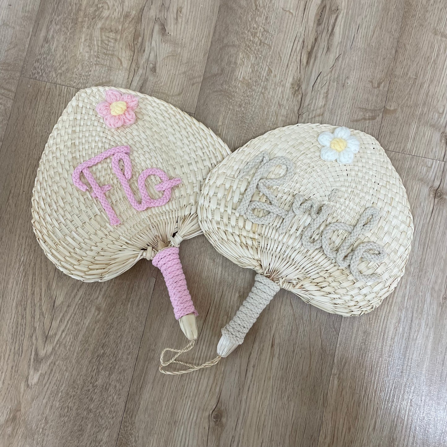 Personalised Straw Fan