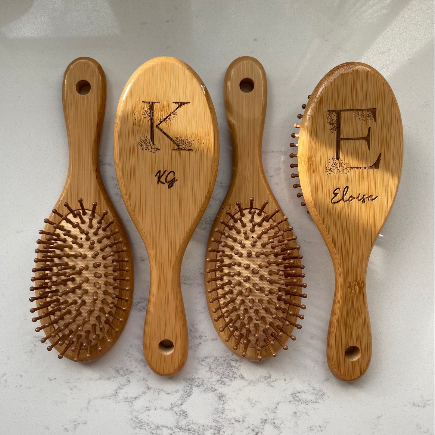 Personalised Wooden Hair Brush
