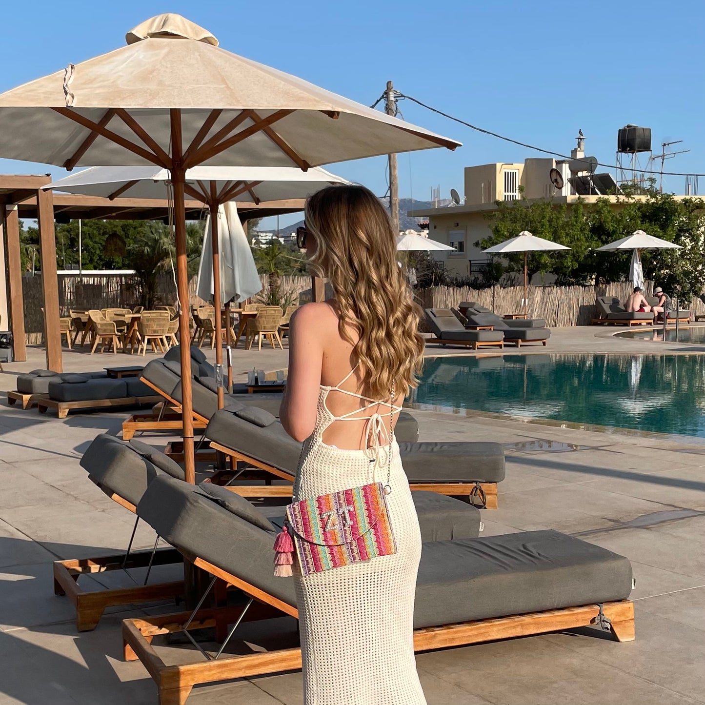 Personalised ZANTE Stripe Bag