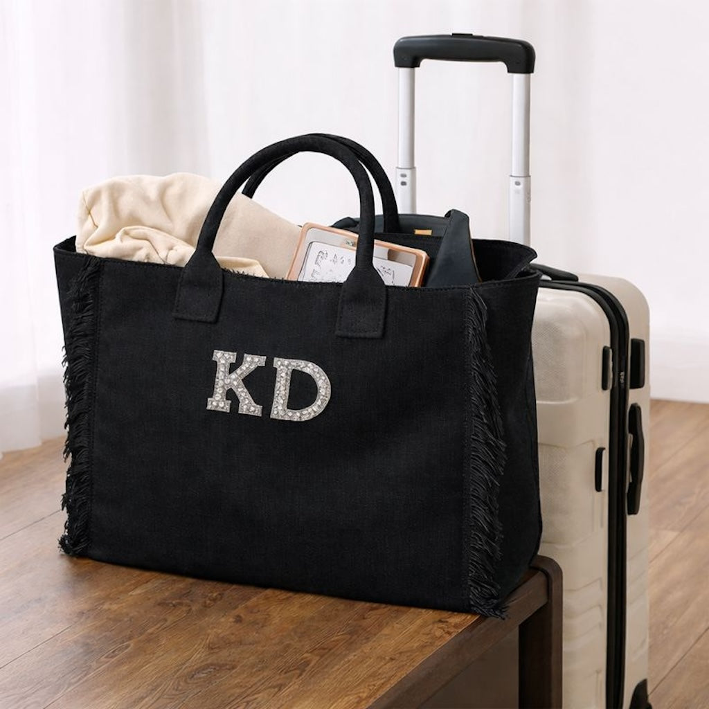 Personalised Fringe Tote Bag