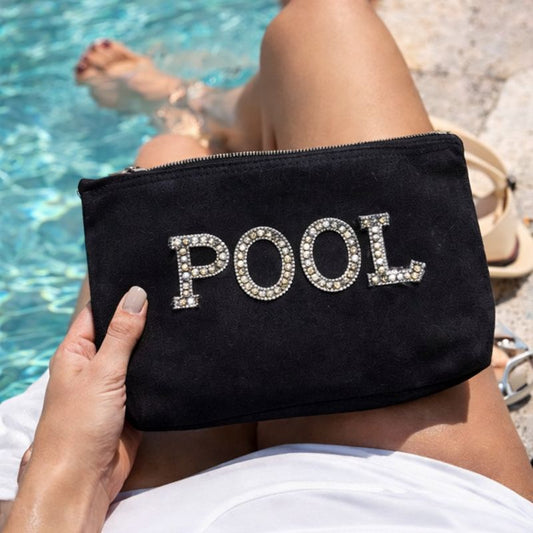 Personalised Patch Canvas Pouch Toiletry Makeup Cosmetic Bag Pencil Case