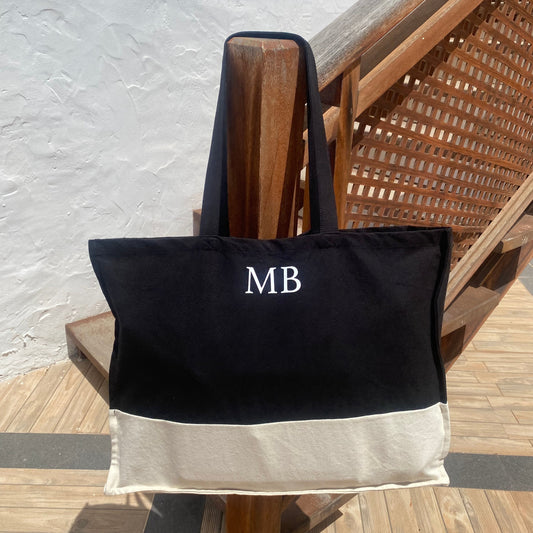 Personalised EMILY large canvas tote bag | Cloth'N'Card