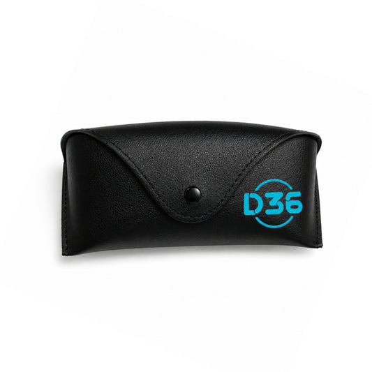 Logo Printed Glasses Case