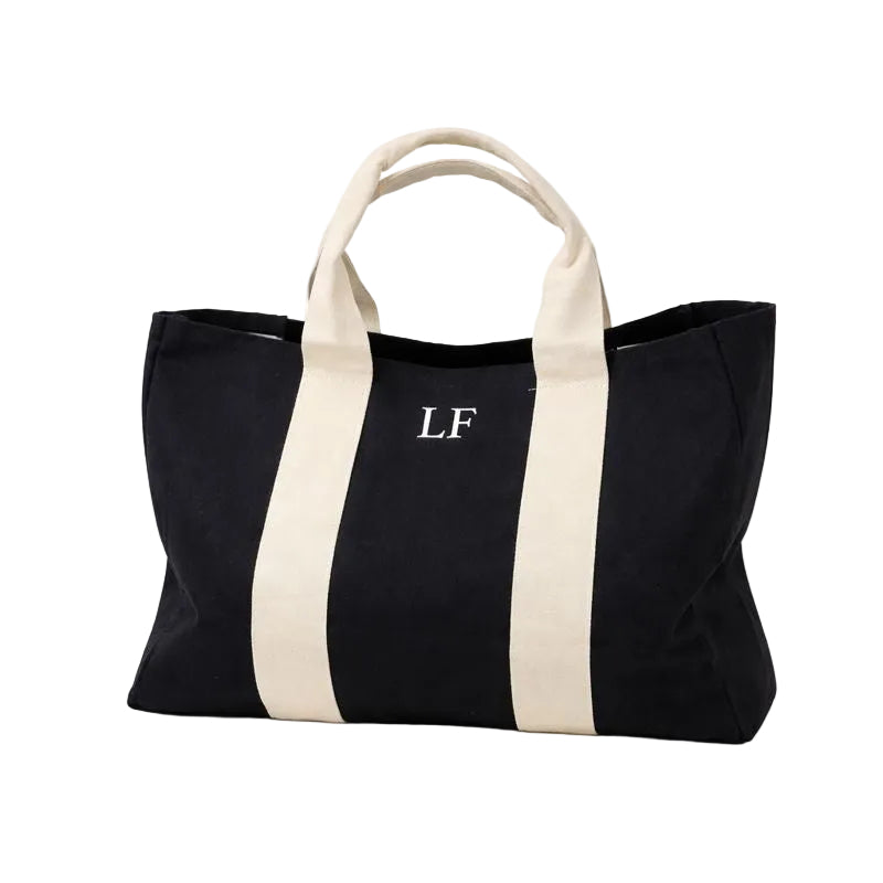 Personalised JENNIFER Large Cotton Contrast Tote Bag