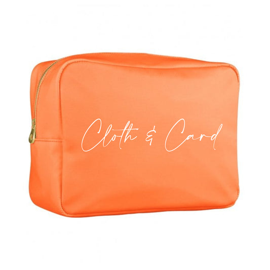 Logo printed nylon pouches