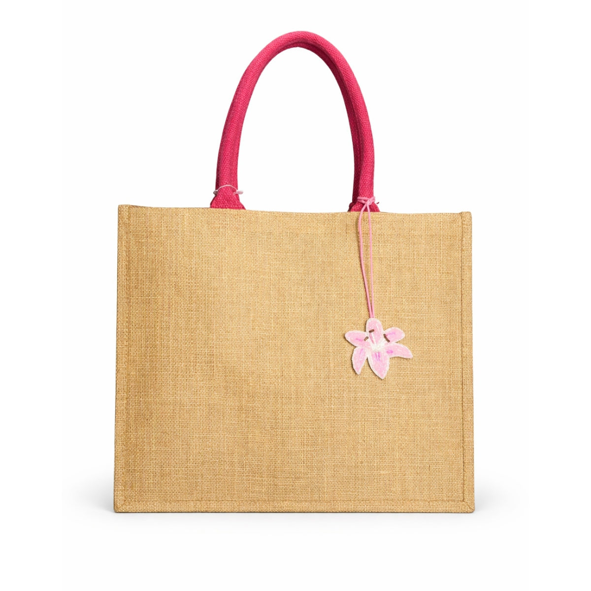 Personalised Large Jute Tote Bag