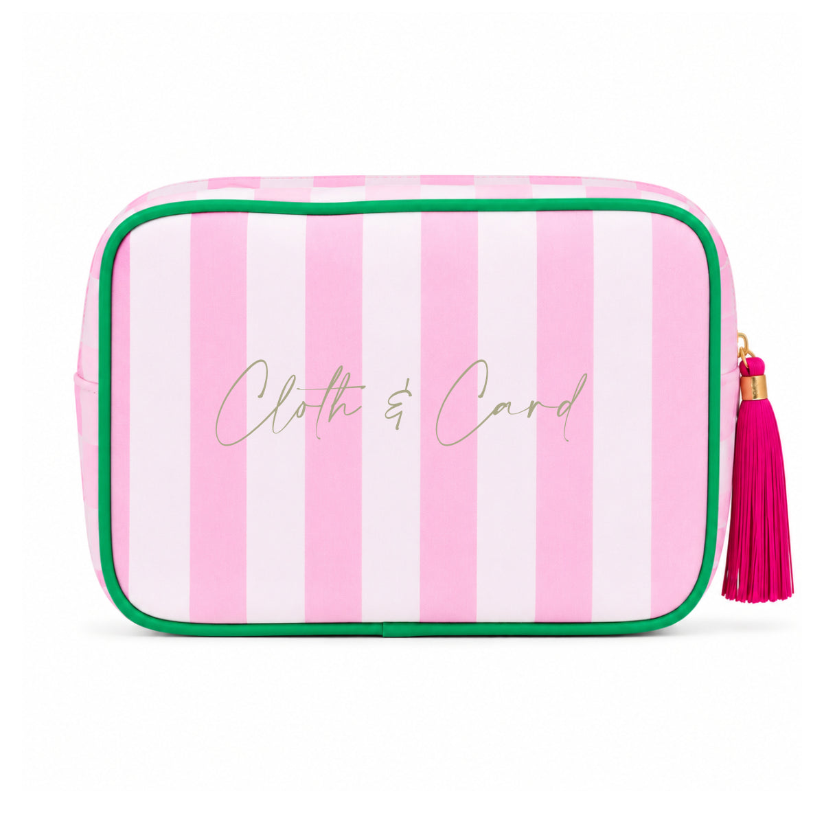 Logo printed Tassel Pouch