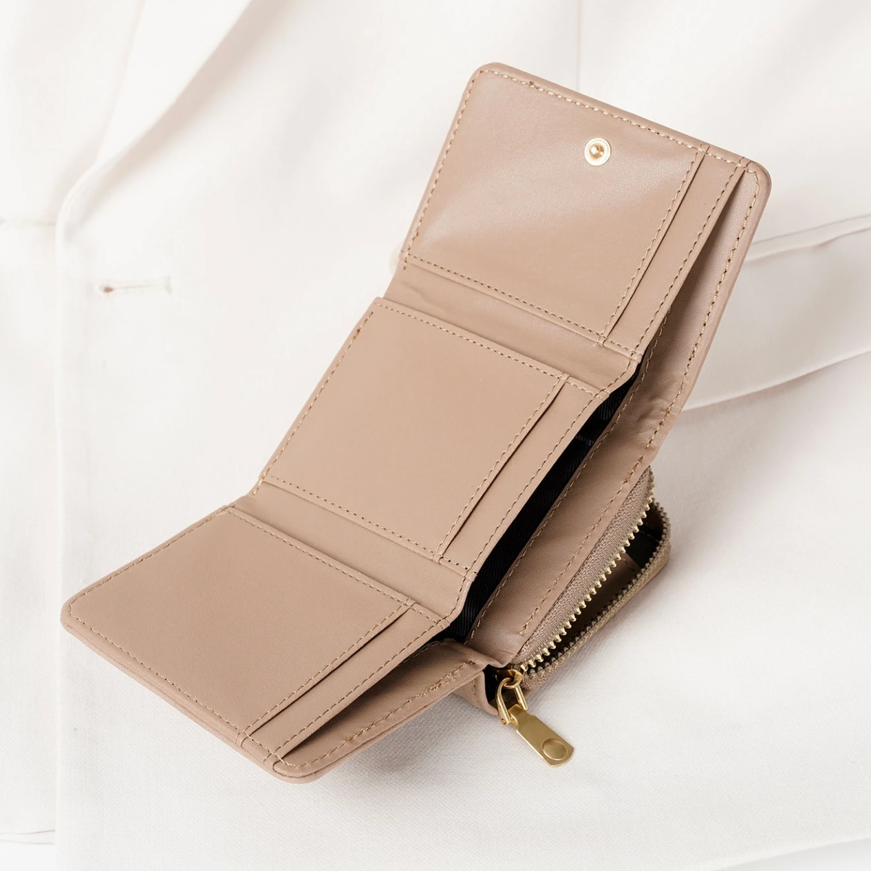 Personalised Small Zip Purse Wallet