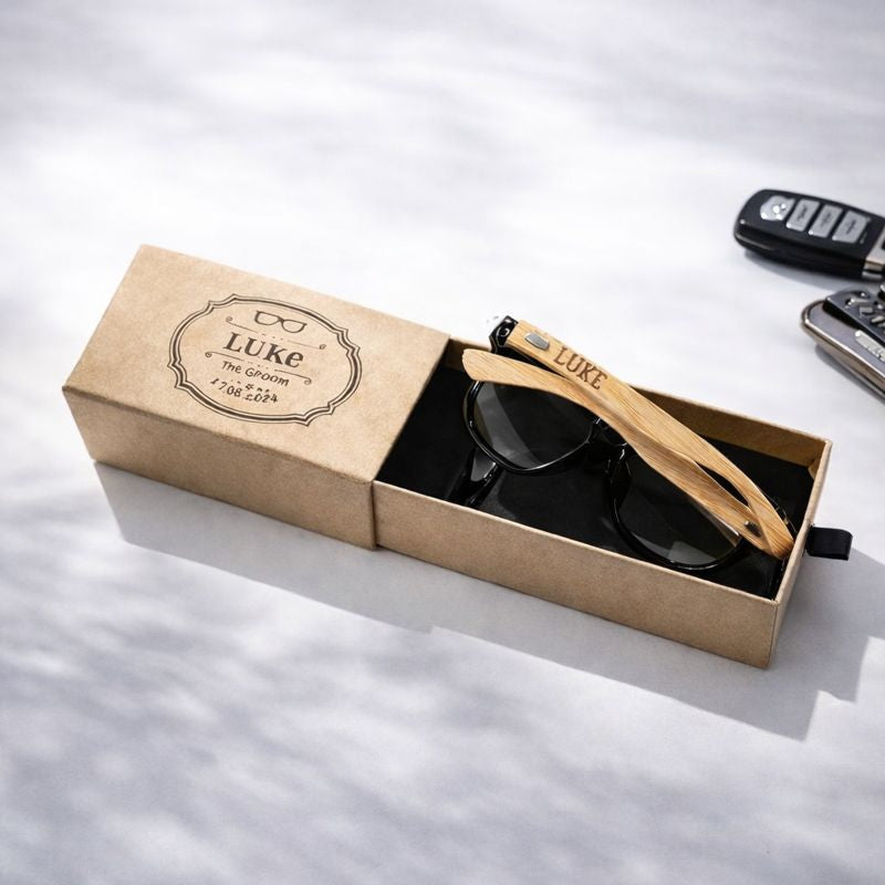 Personalised Engraved Wooden Sunglasses