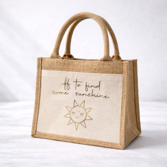 'Off to find some Sunshine' Tote bag