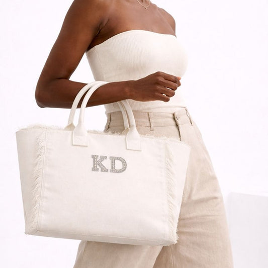 Personalised Fringe Tote Bag