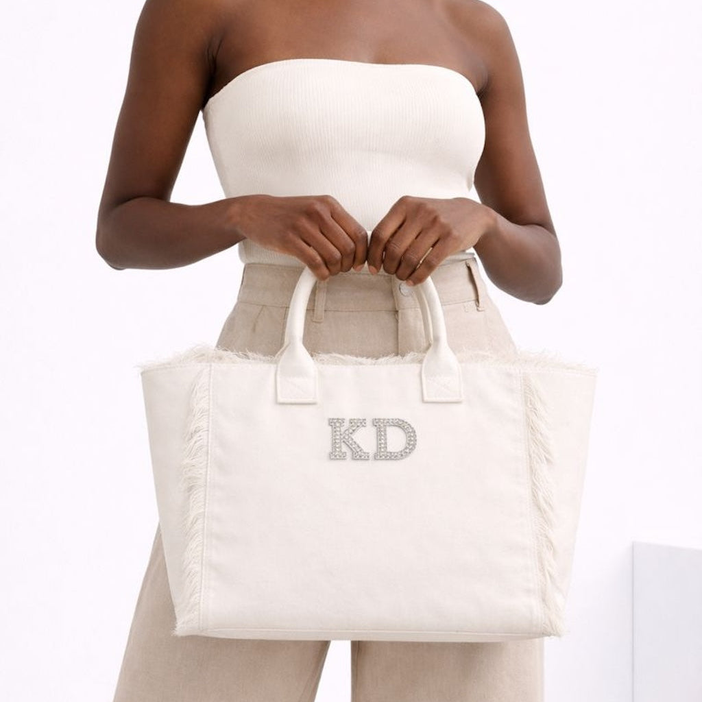 Personalised Fringe Tote Bag