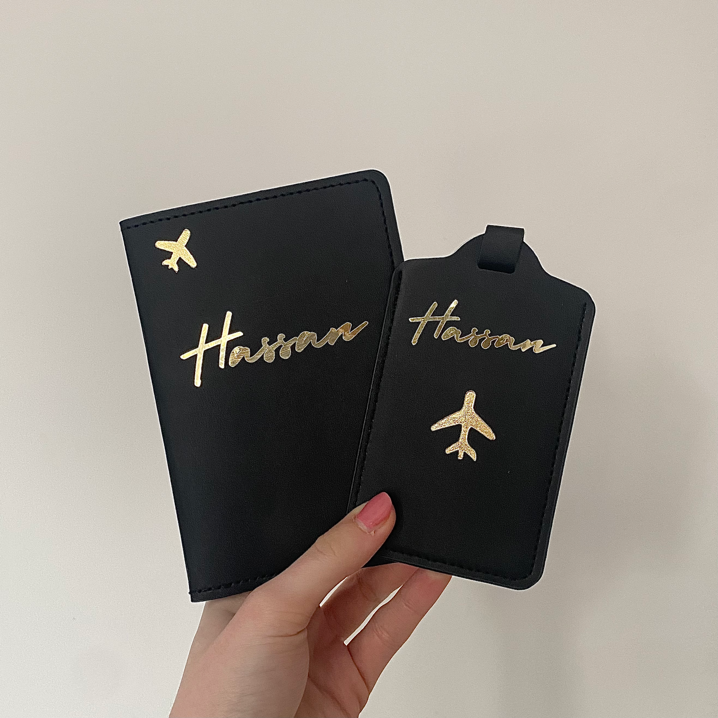 Personalised Travel Passport Cover & Luggage Tags