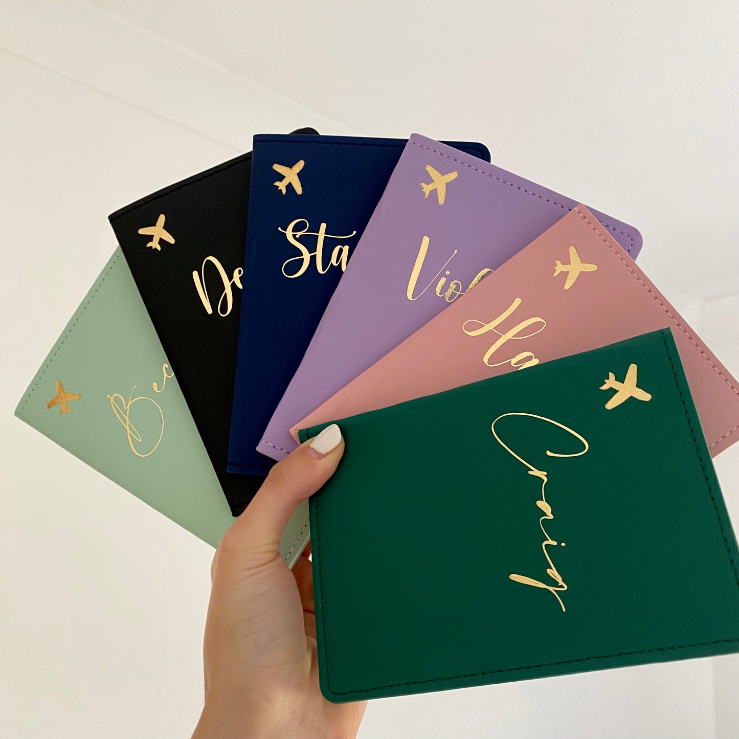 Personalised Travel Passport Cover