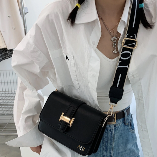 Personalised ELIZABETH Cross Body Camera Bag